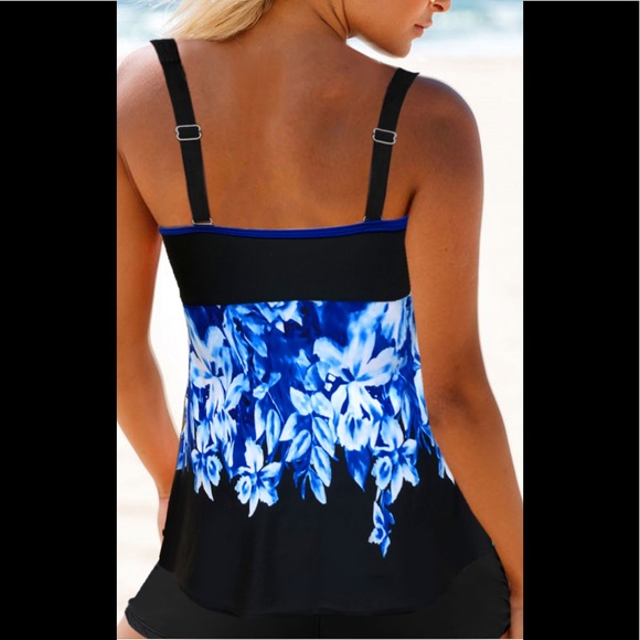 Tankini top Modlily leaf print - Picture 2 of 8